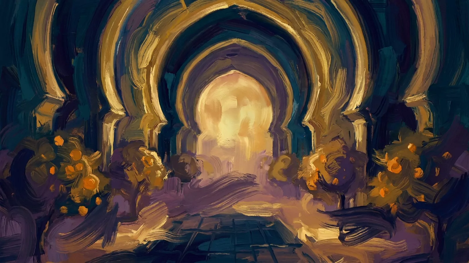 Illustration abstraite : Cordoue, capitale d’Al-Andalus qui éclairait l’Europe médiévale