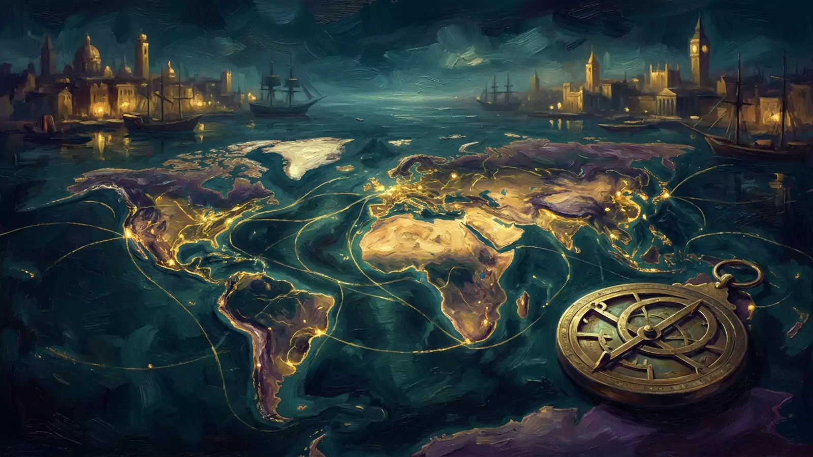 Illustration abstraite : Ibn Battuta : 120 000 km, le plus grand voyageur du Moyen Âge
